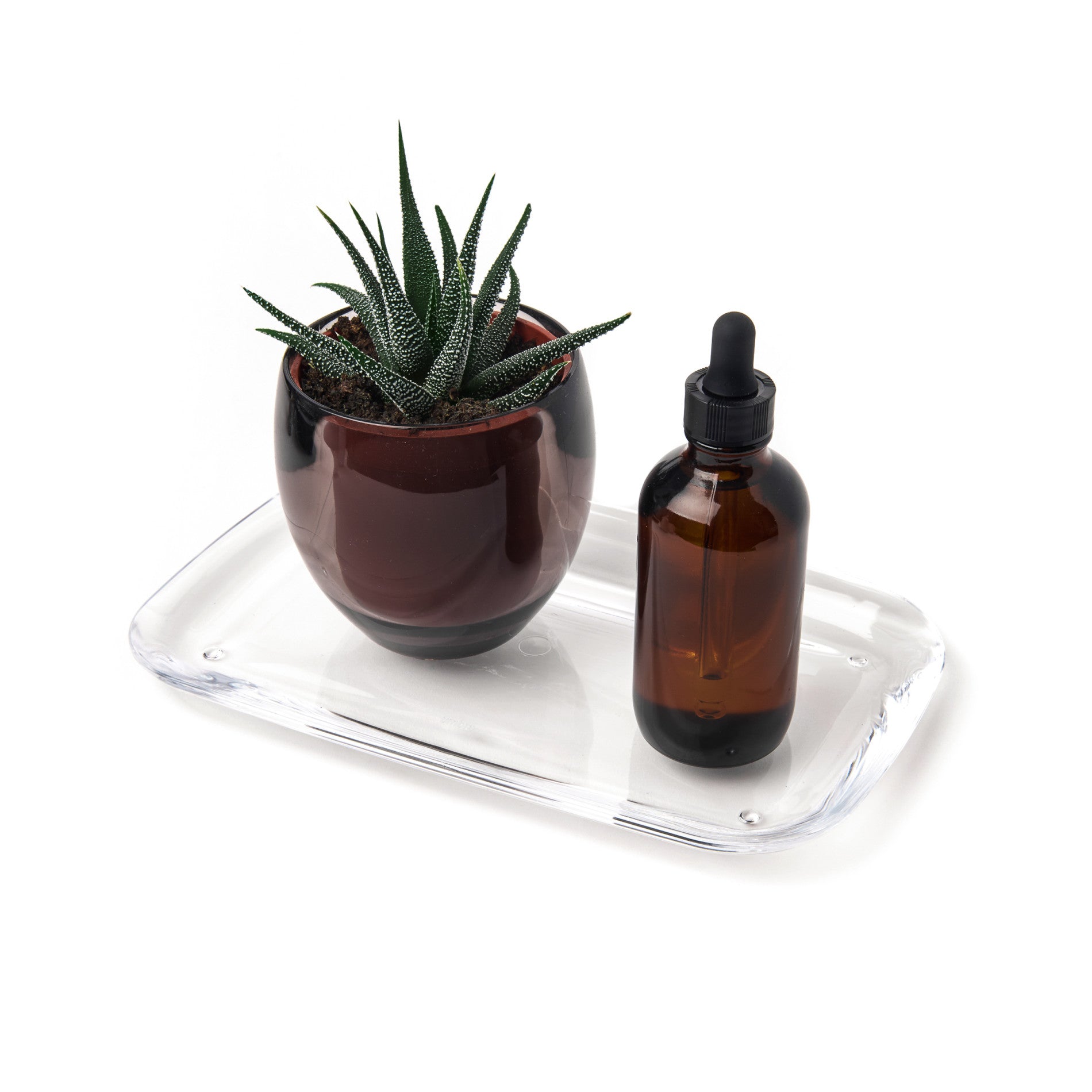 Droplet Tray for Spill-Free Serving
