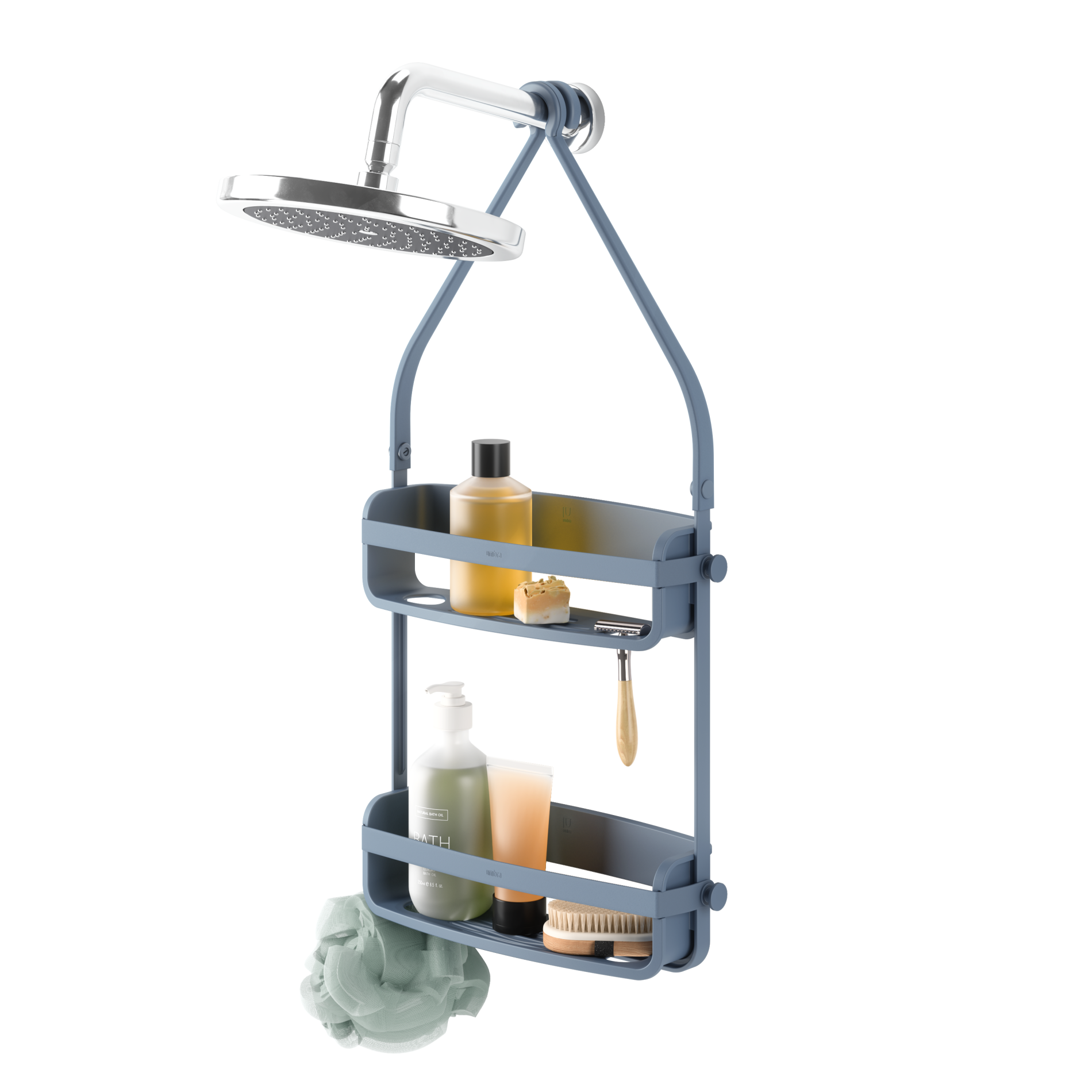 Flexible Shower Caddy for Bathrooms