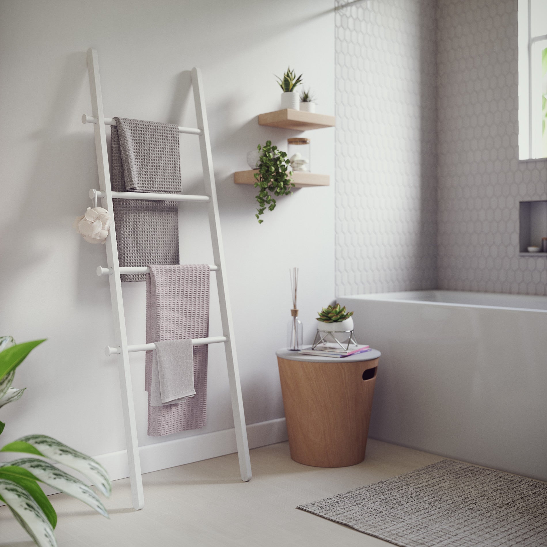 Leana Ladder - Compact & Sturdy Home Climbing Solution