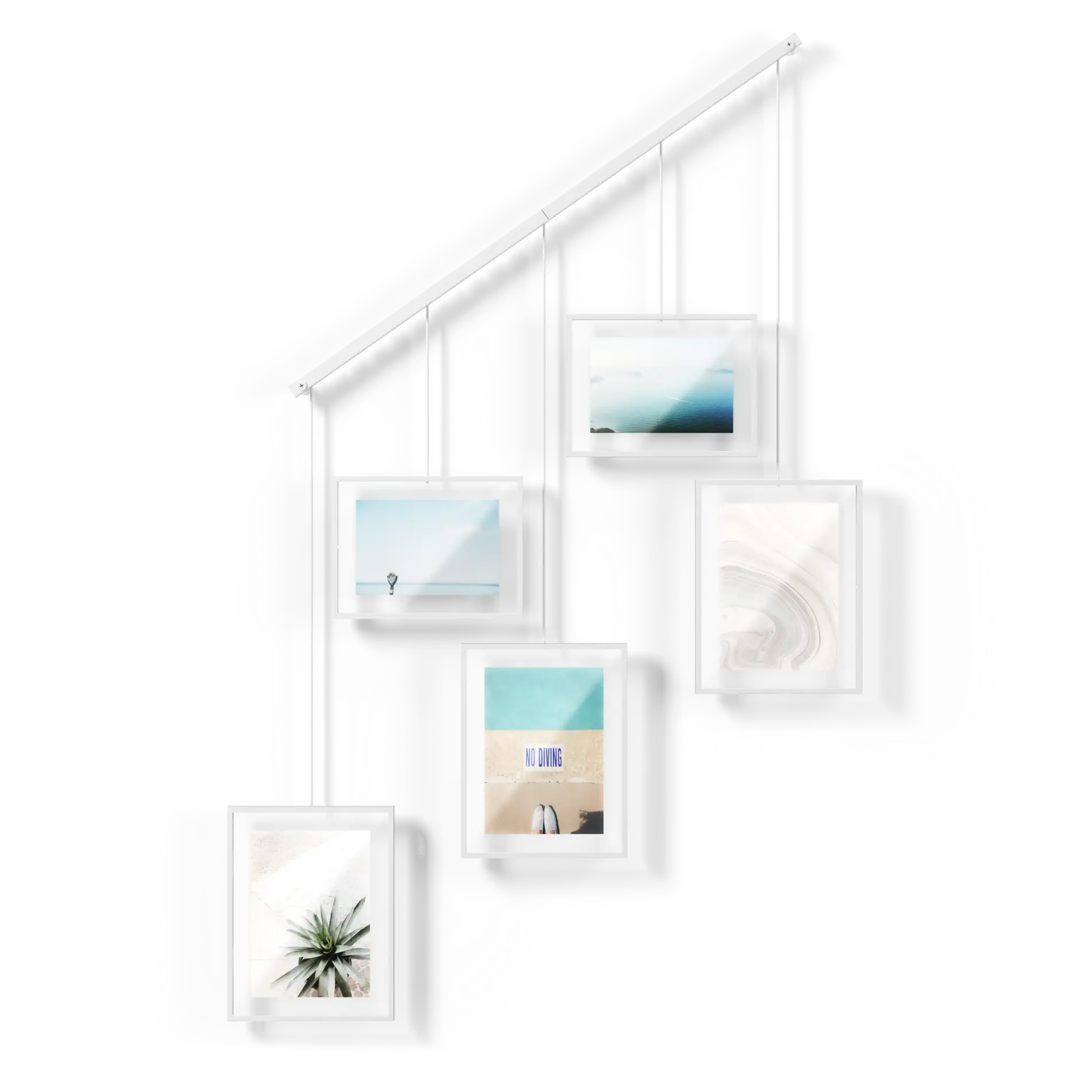 5-Pack Exhibit Wall Frames for Art Display