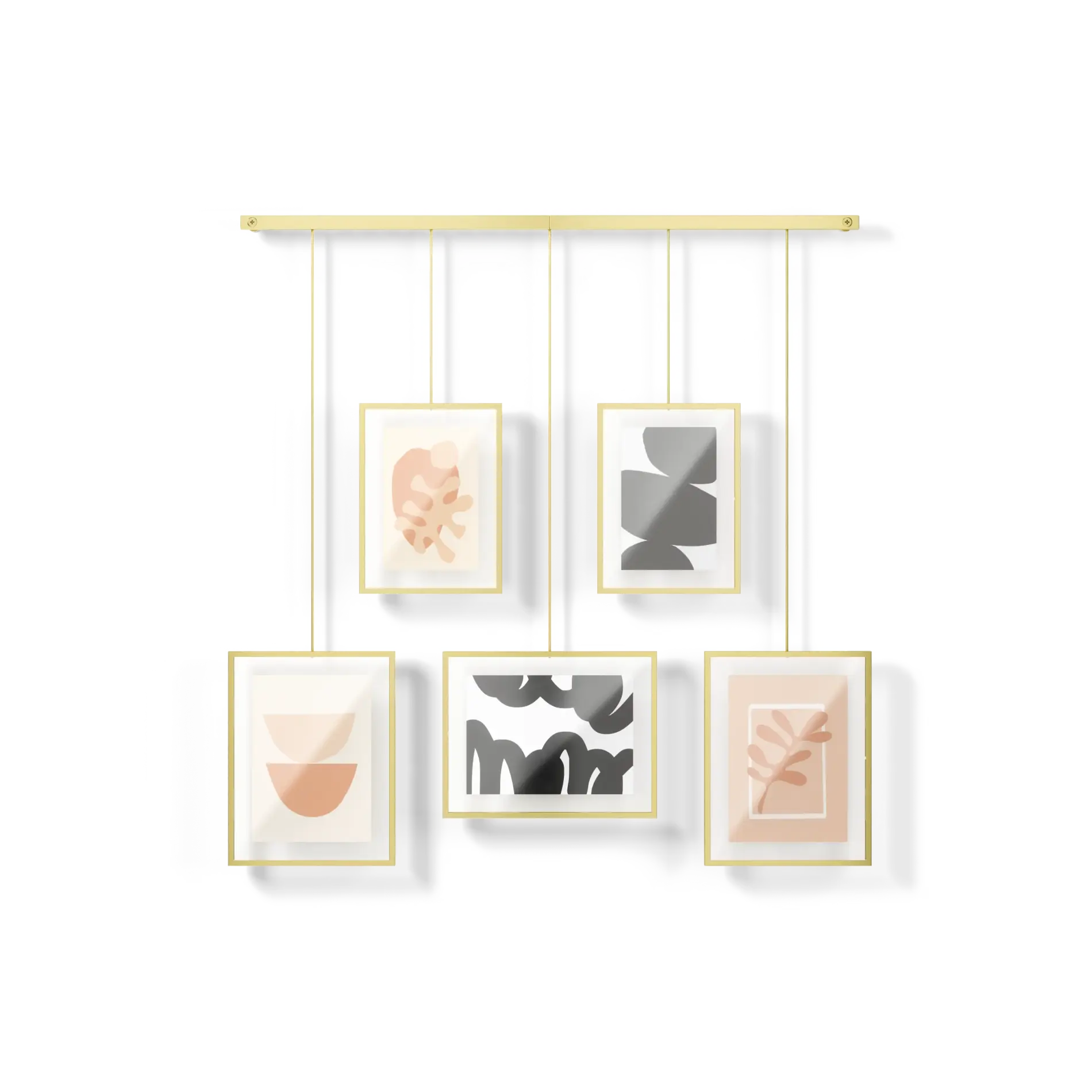 5-Pack Exhibit Wall Frames for Art Display