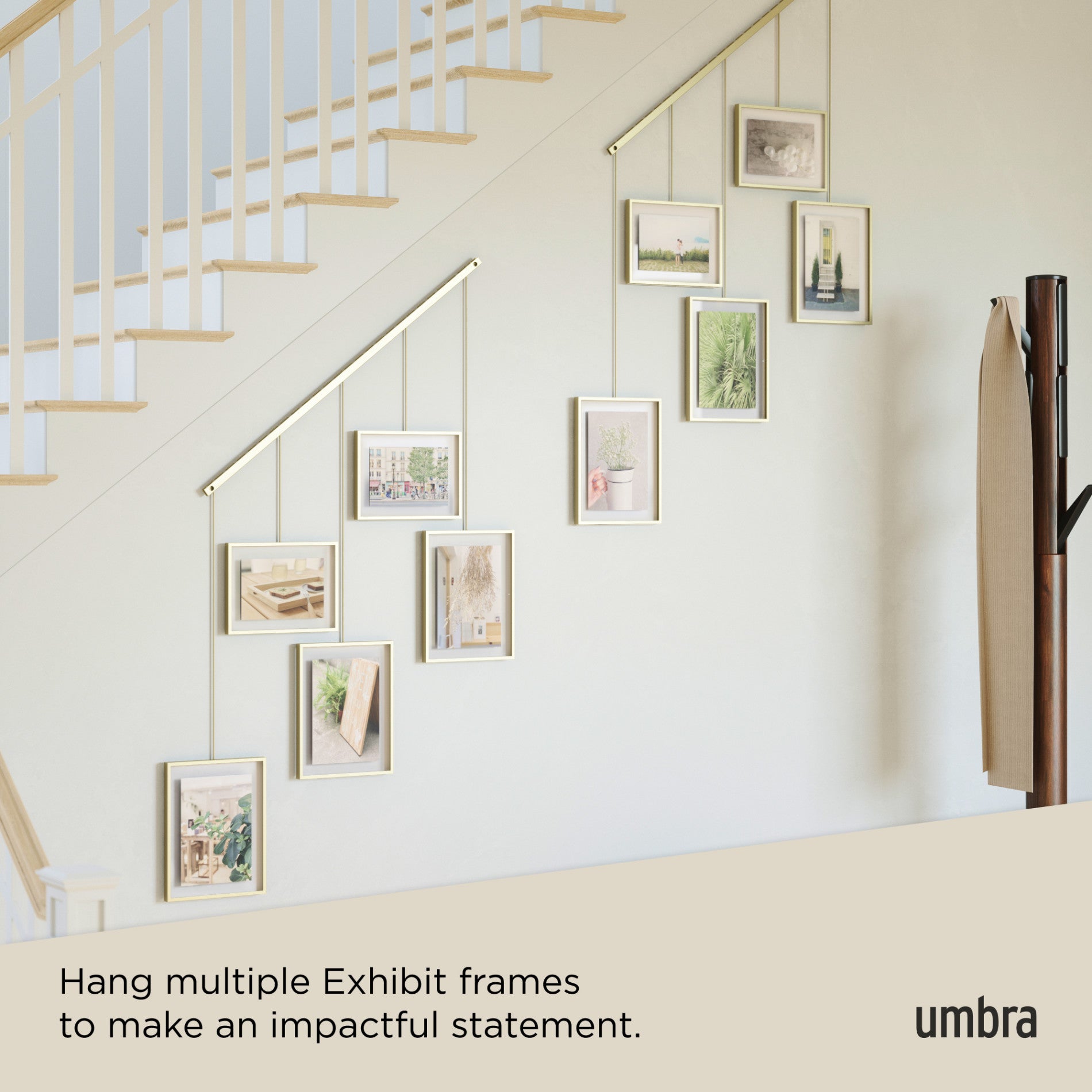 5-Pack Exhibit Wall Frames for Art Display