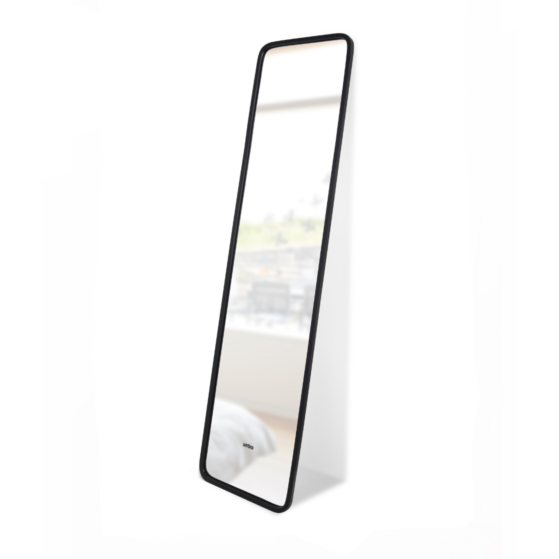 Modern Leaning Wall Mirror for Home Decor