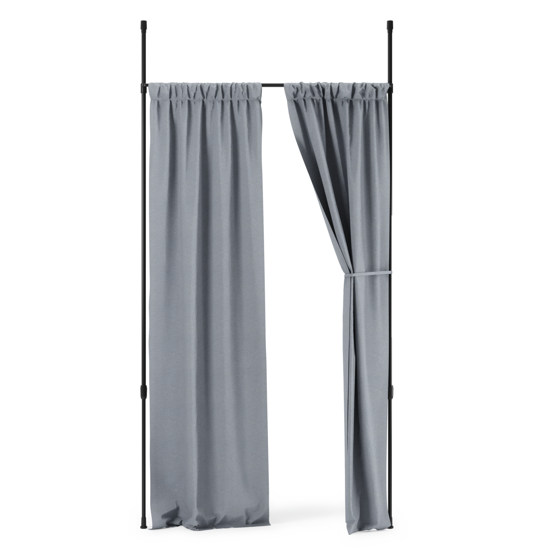 Adjustable Curtain Rod & Room Divider