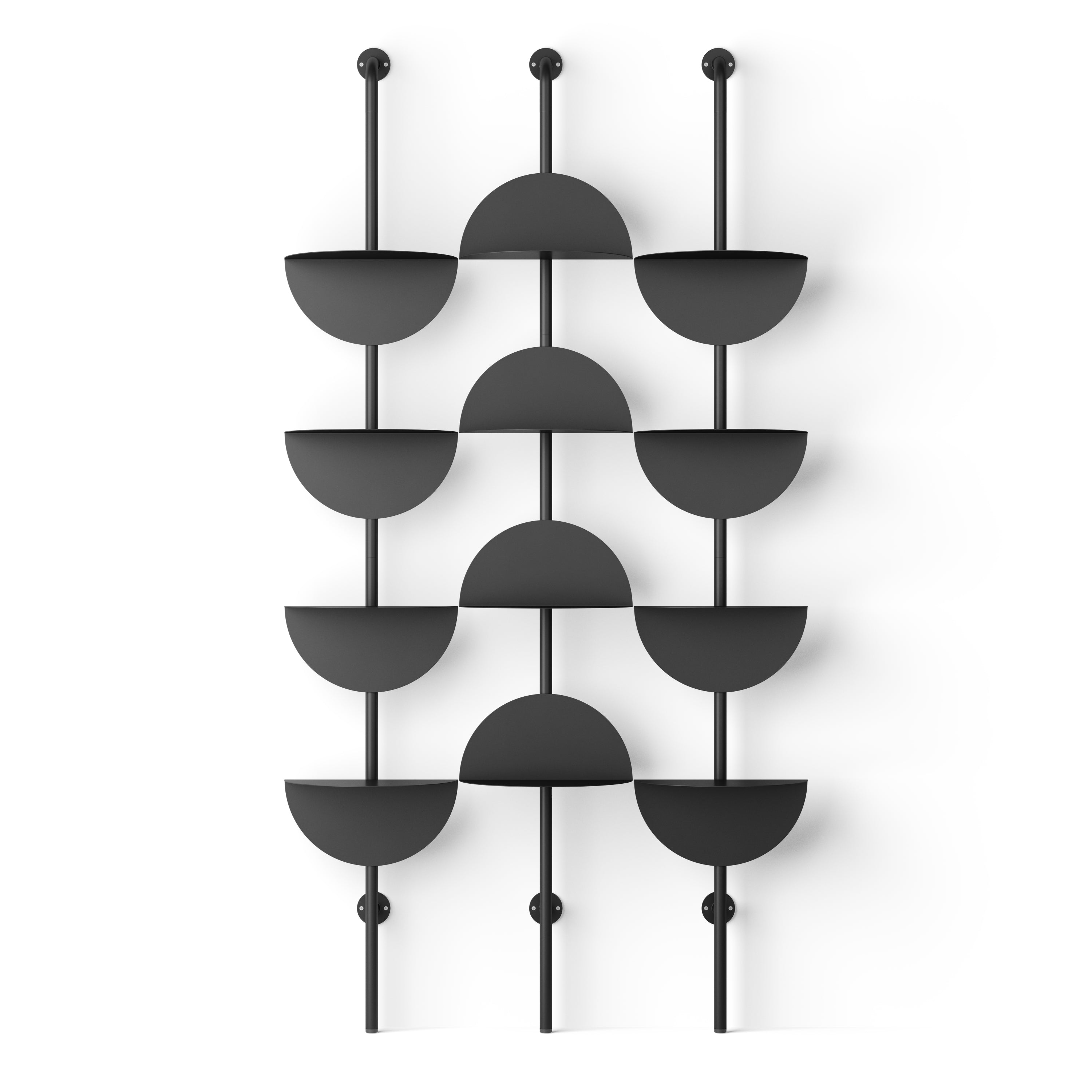Solis Wall Shelf Set for Modern Storage