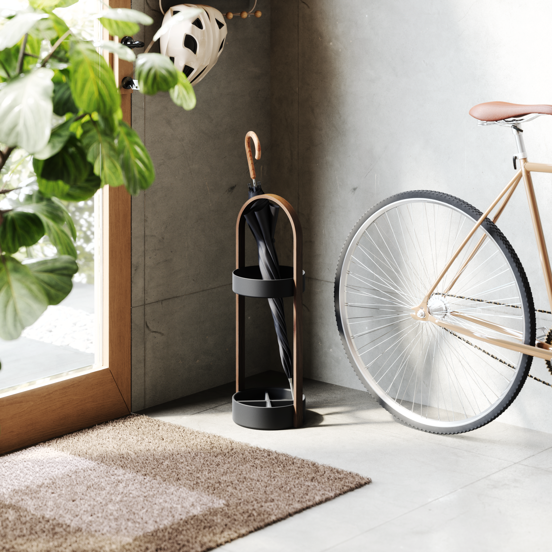 Stylish Bellwood Umbrella Stand for Entryways