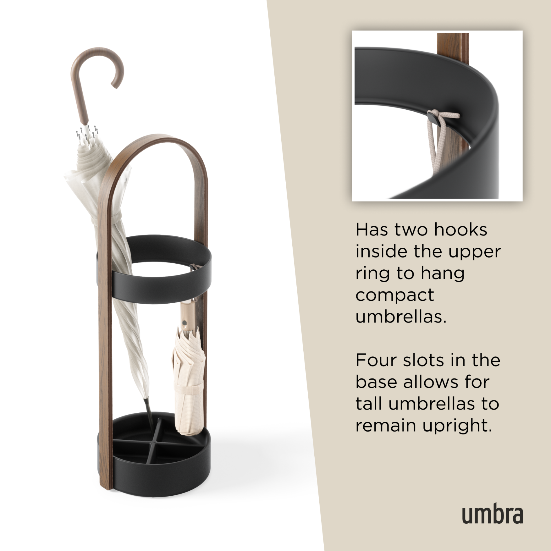 Stylish Bellwood Umbrella Stand for Entryways