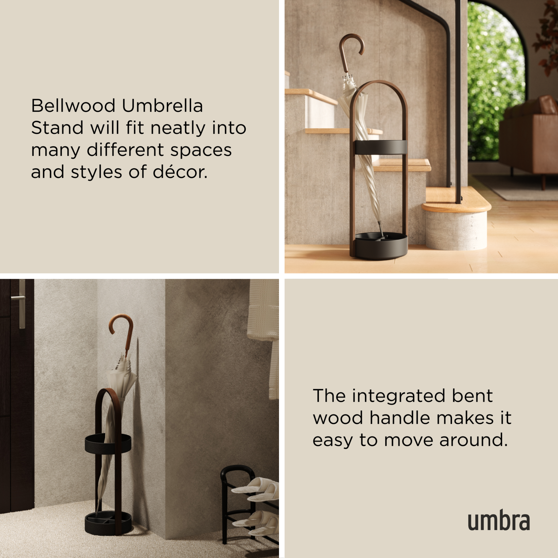 Stylish Bellwood Umbrella Stand for Entryways