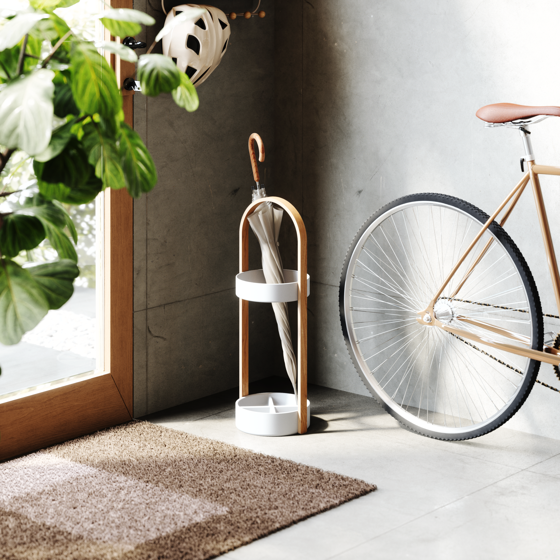 Stylish Bellwood Umbrella Stand for Entryways