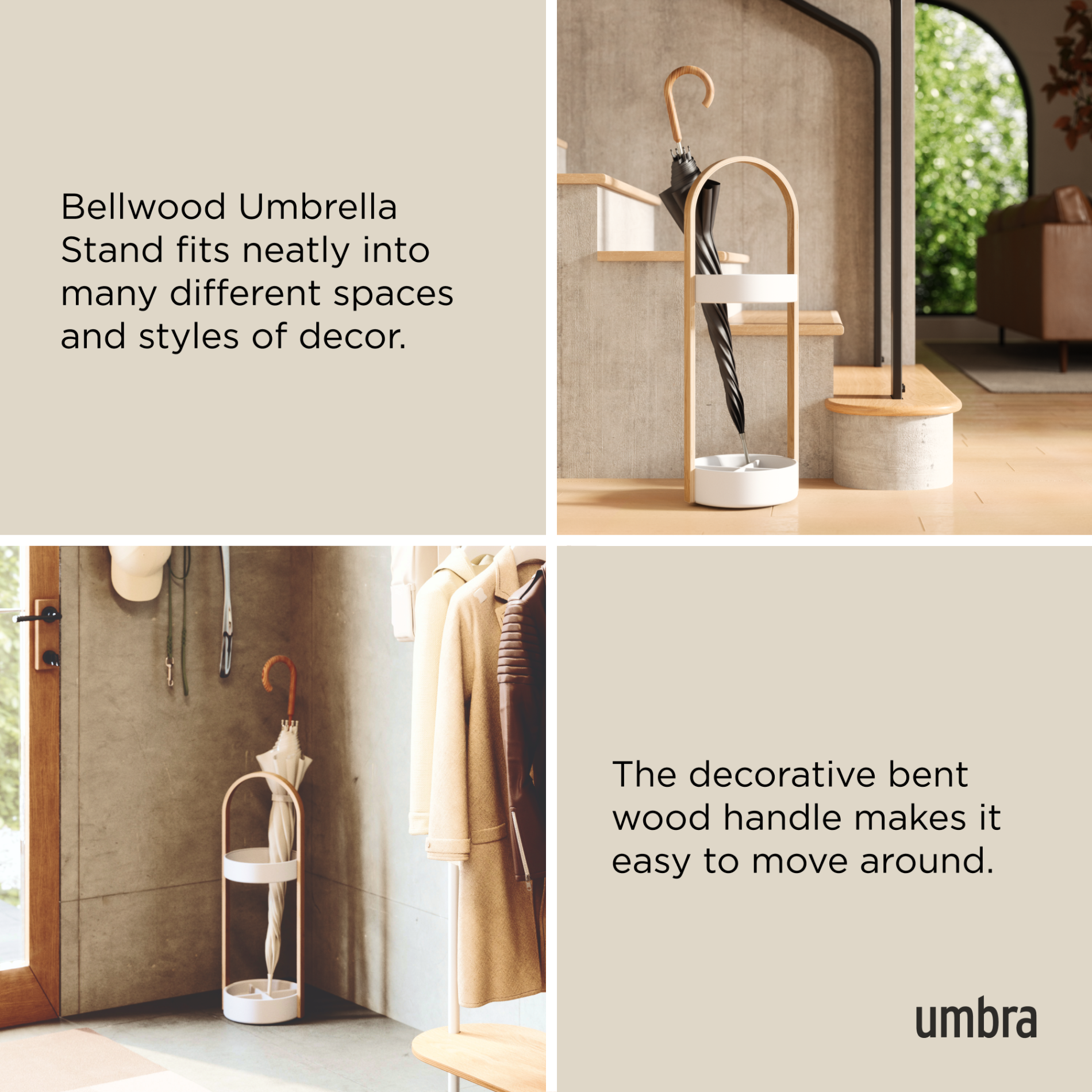 Stylish Bellwood Umbrella Stand for Entryways