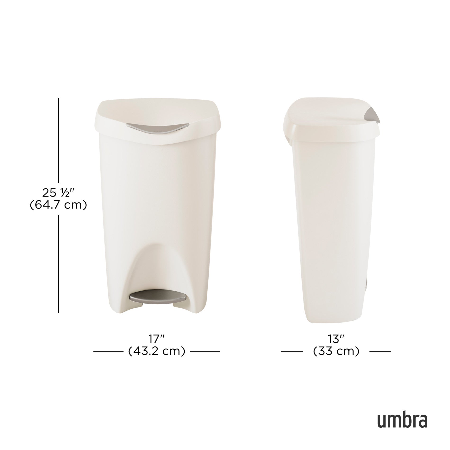 Brim Foot Pedal Trash Can