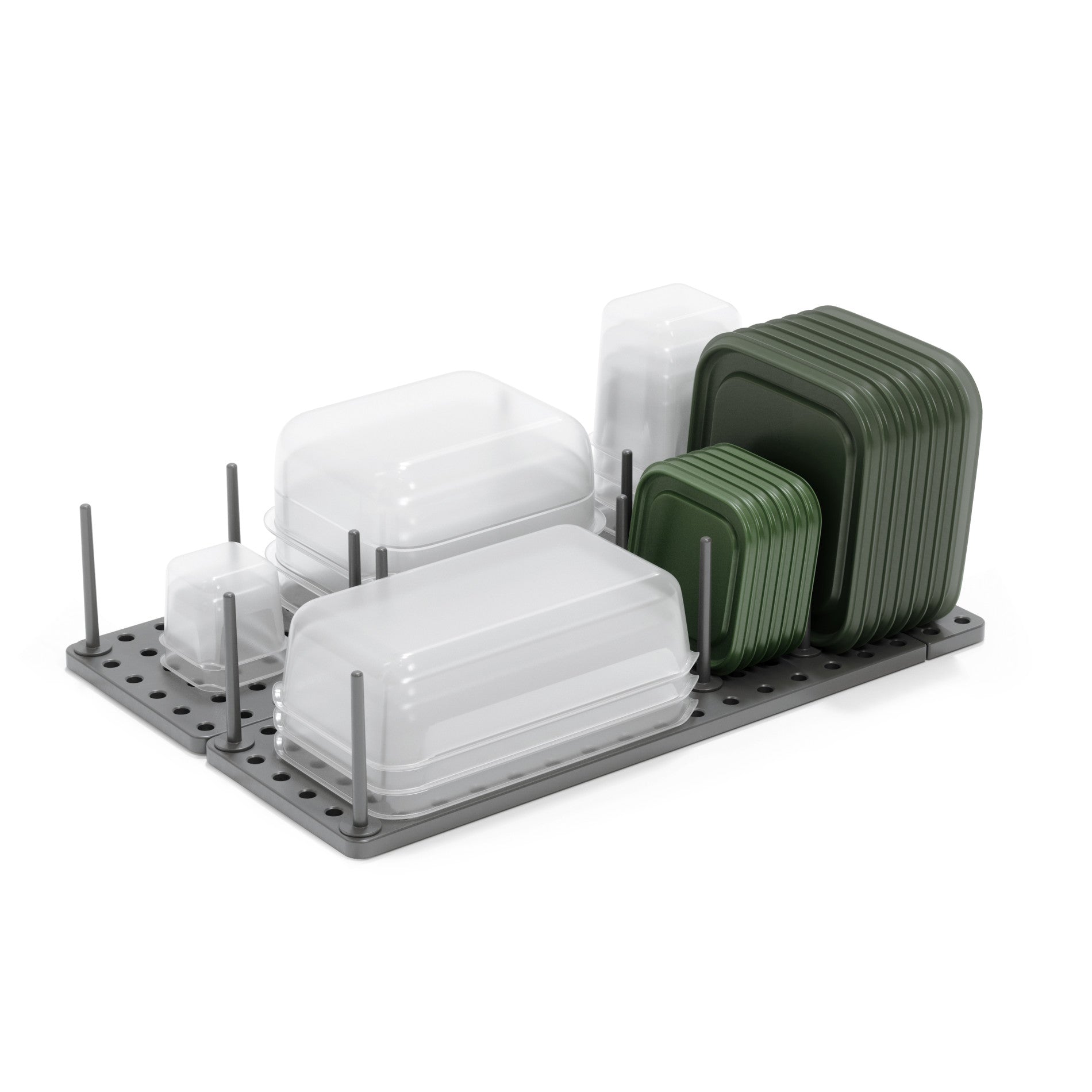 2-Pack Peggy Drawer Organizers for Storage