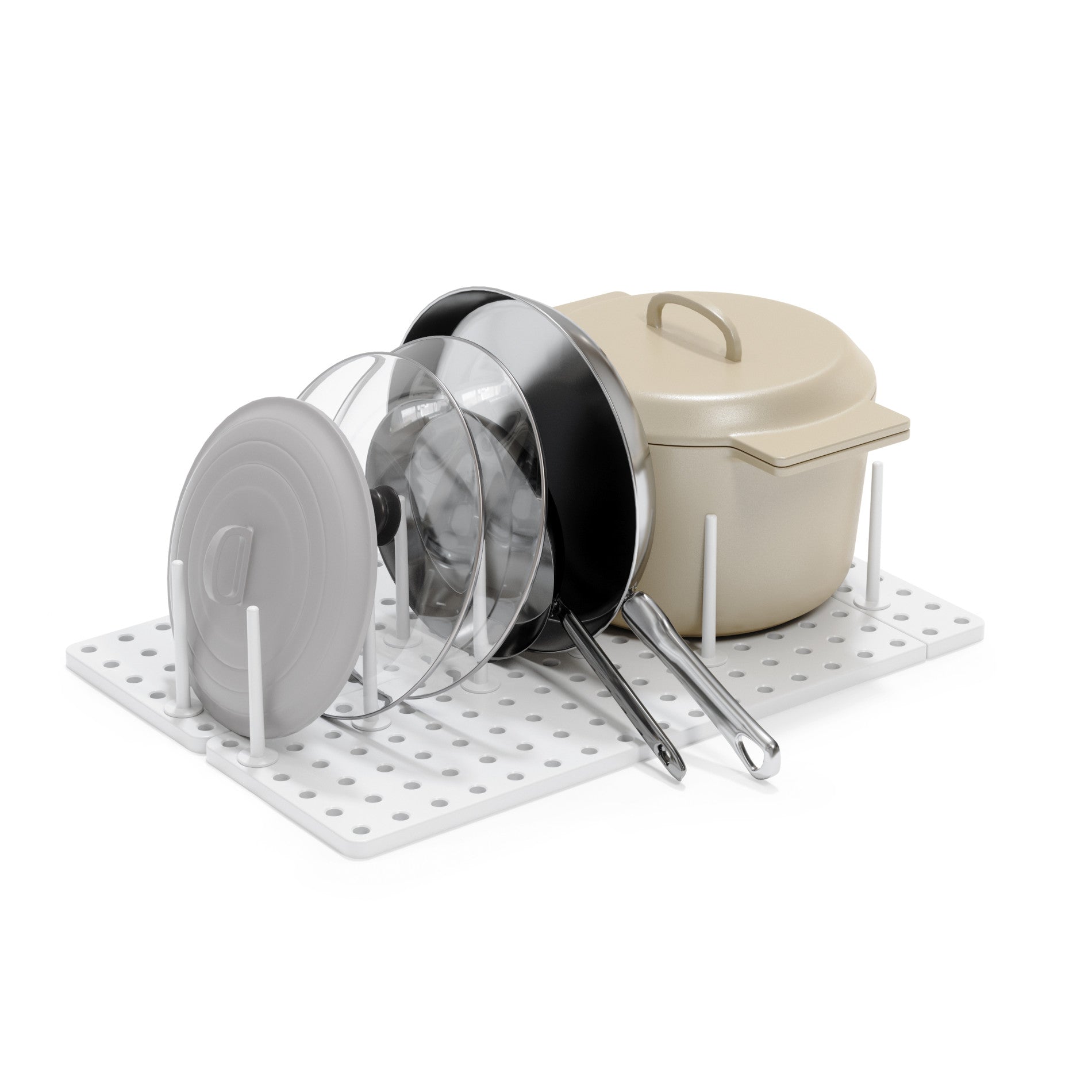 2-Pack Peggy Drawer Organizers for Storage