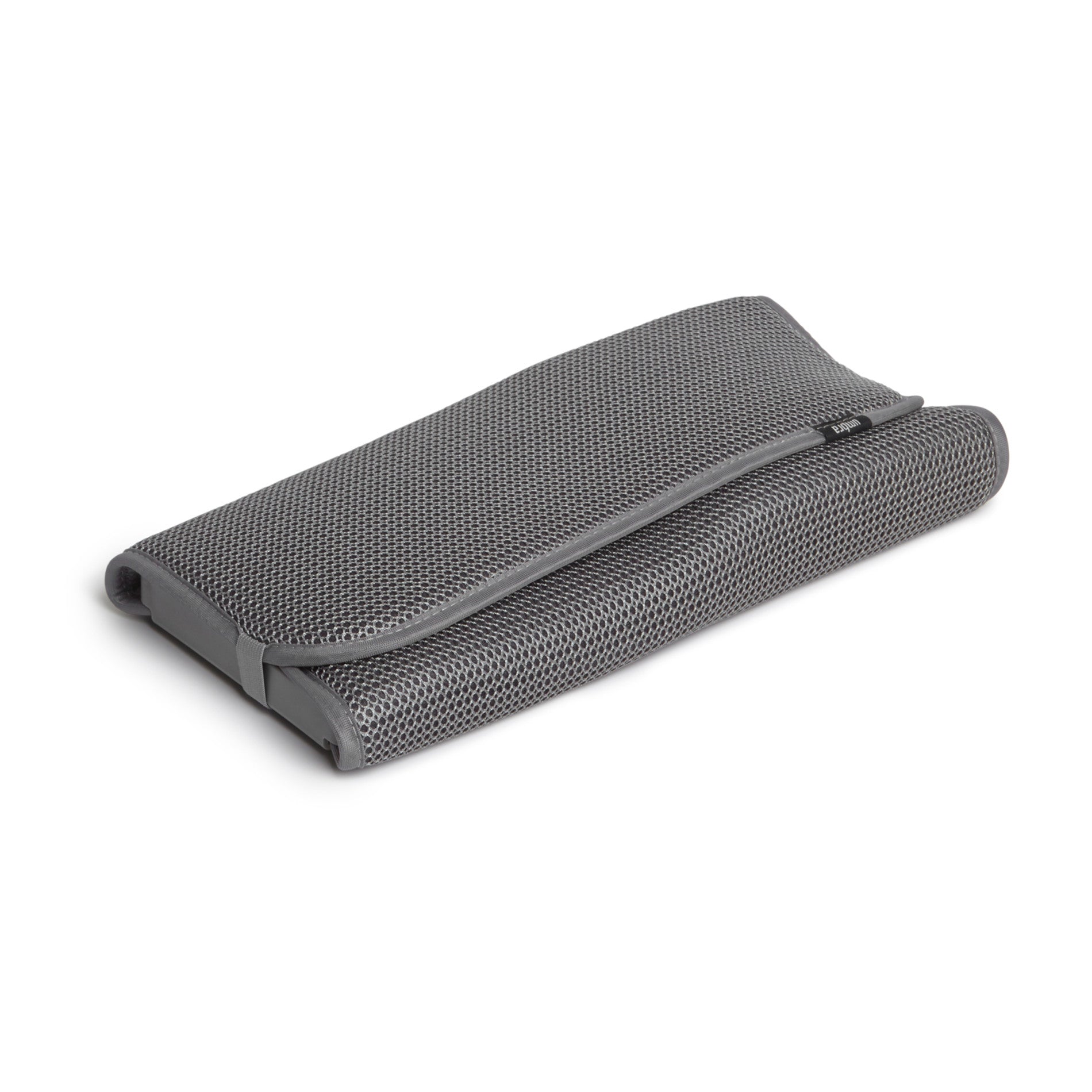Compact UDry Dish Rack with Drying Mat