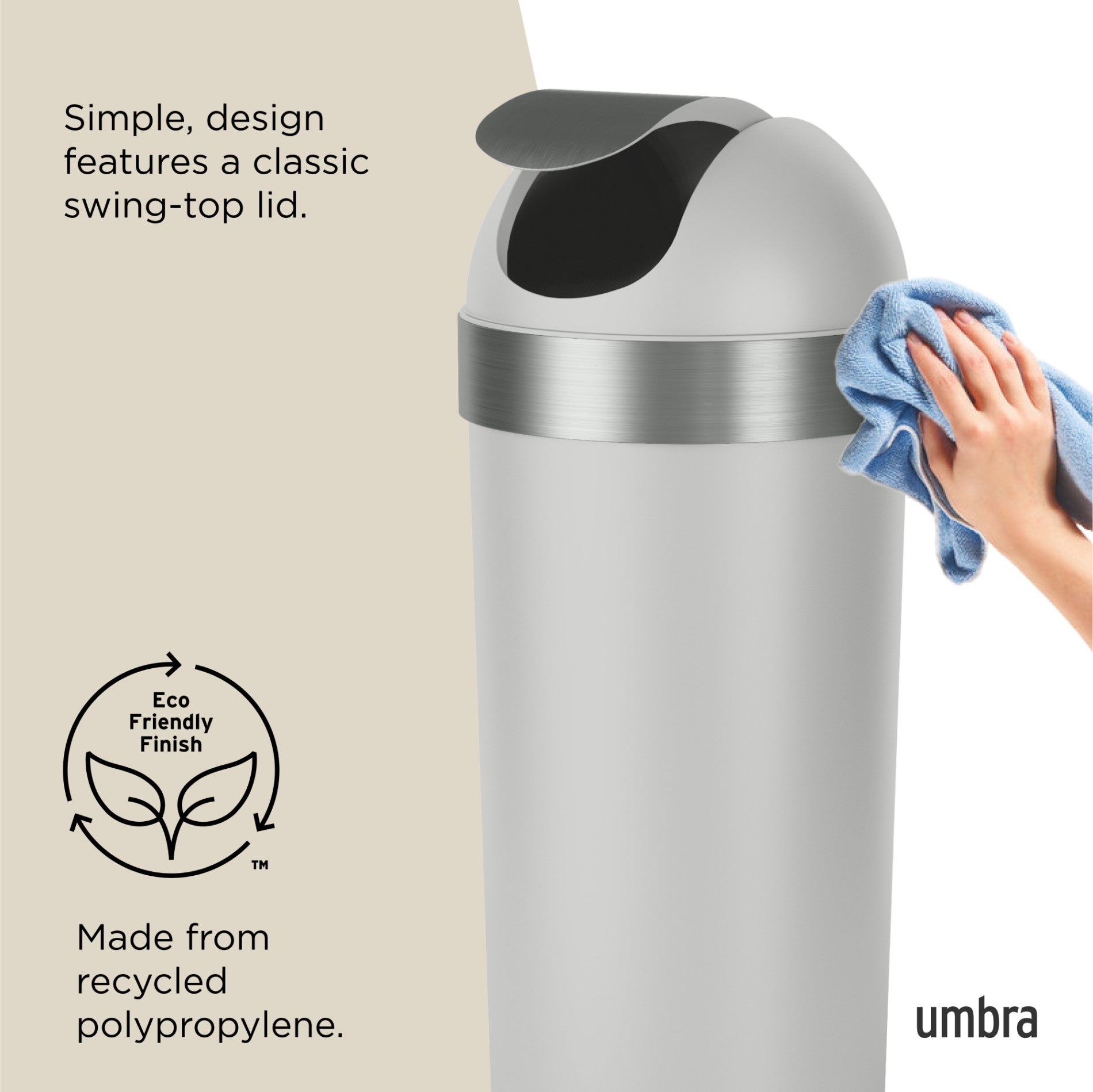 Large Capacity Venti Waste Bin
