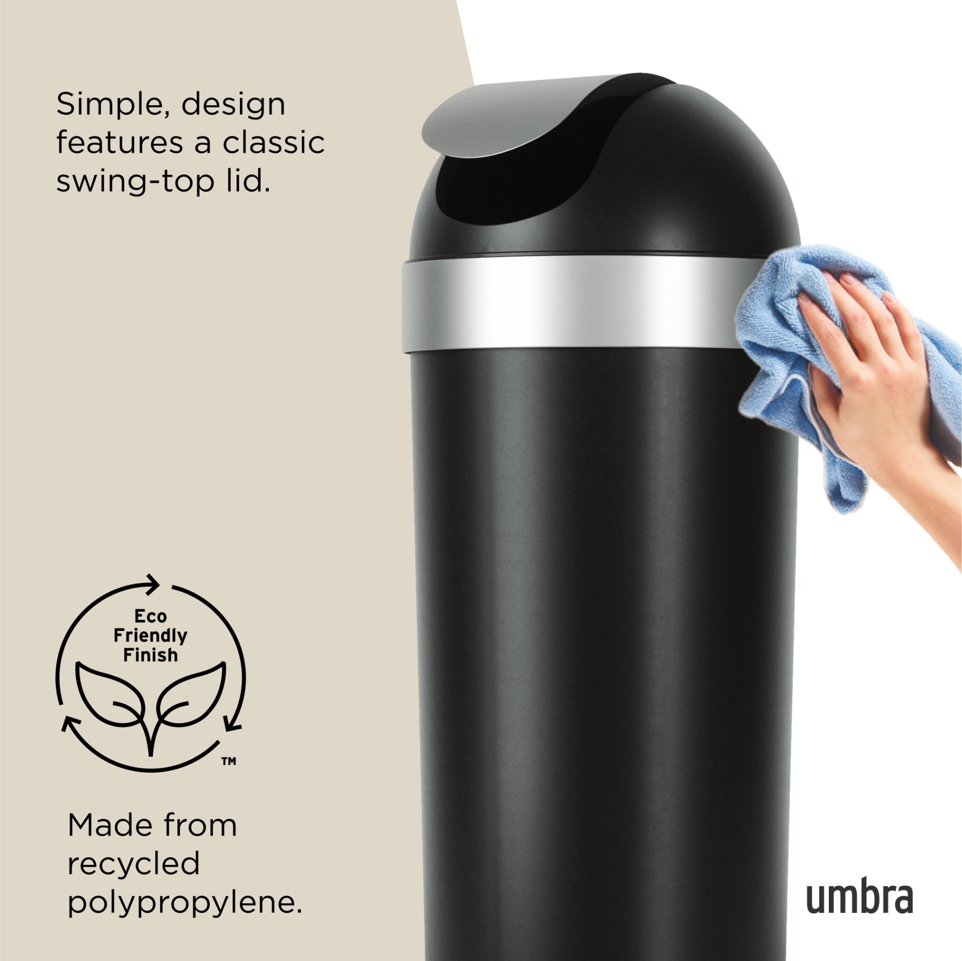 Large Capacity Venti Waste Bin