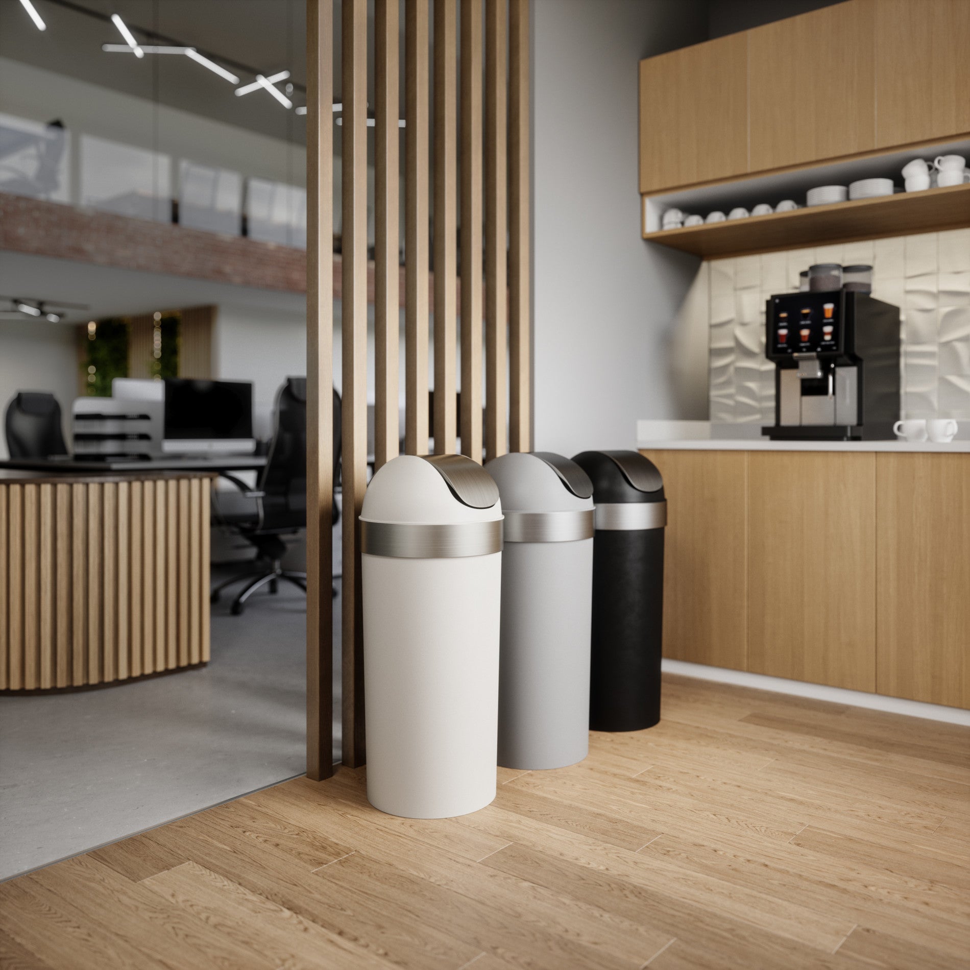 Large Capacity Venti Waste Bin