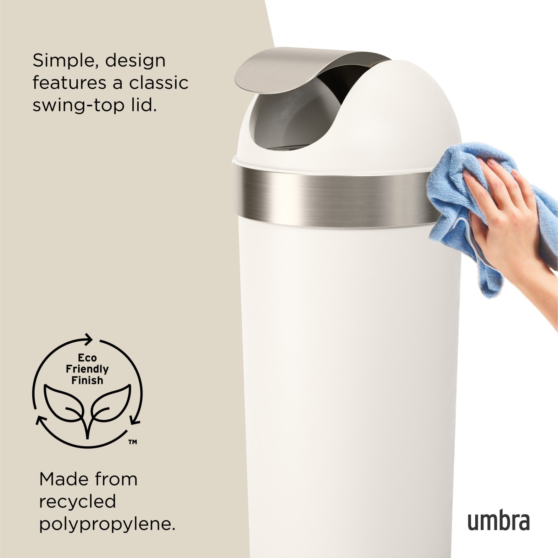 Large Capacity Venti Waste Bin