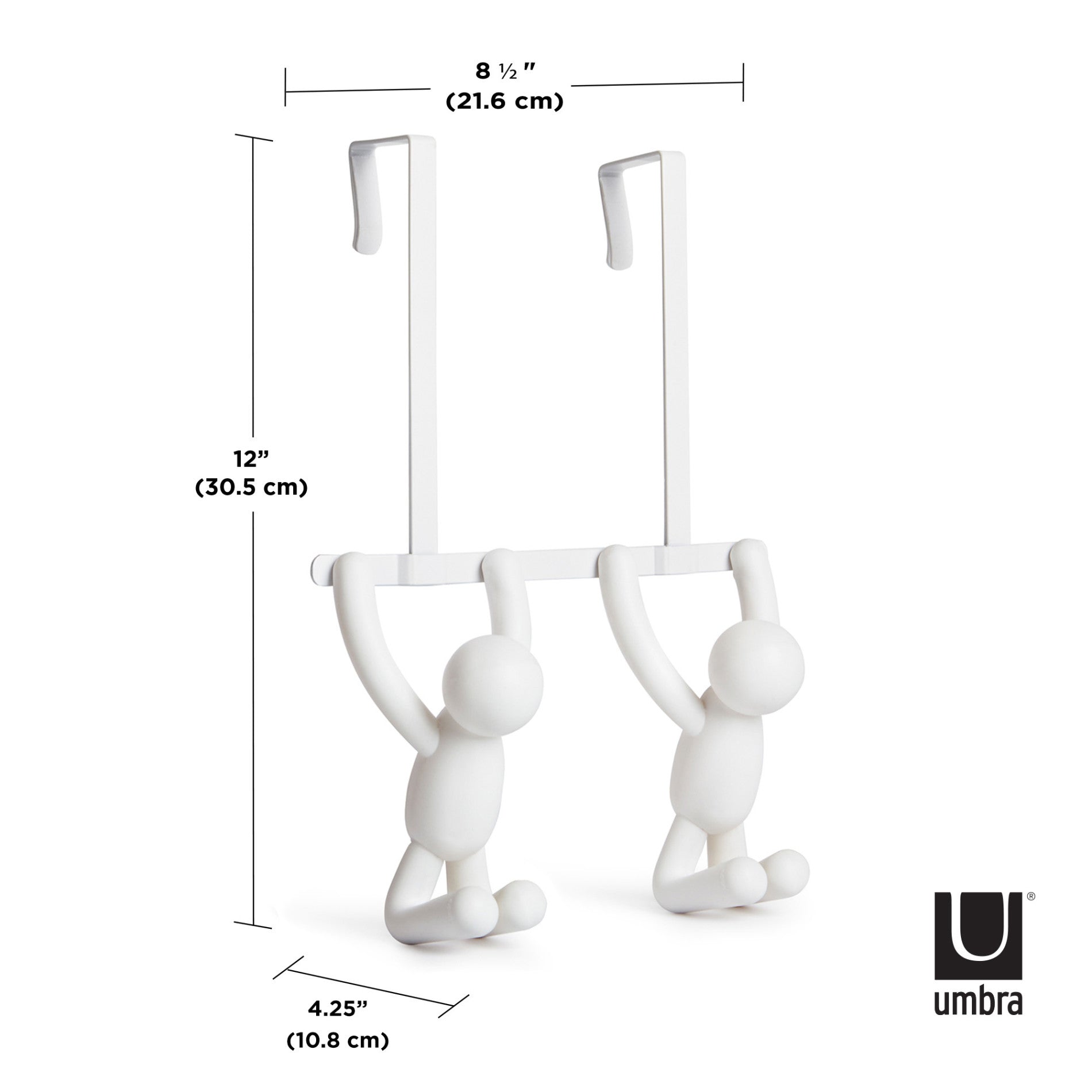 Over-the-Door Buddy 2 Hook for Storage