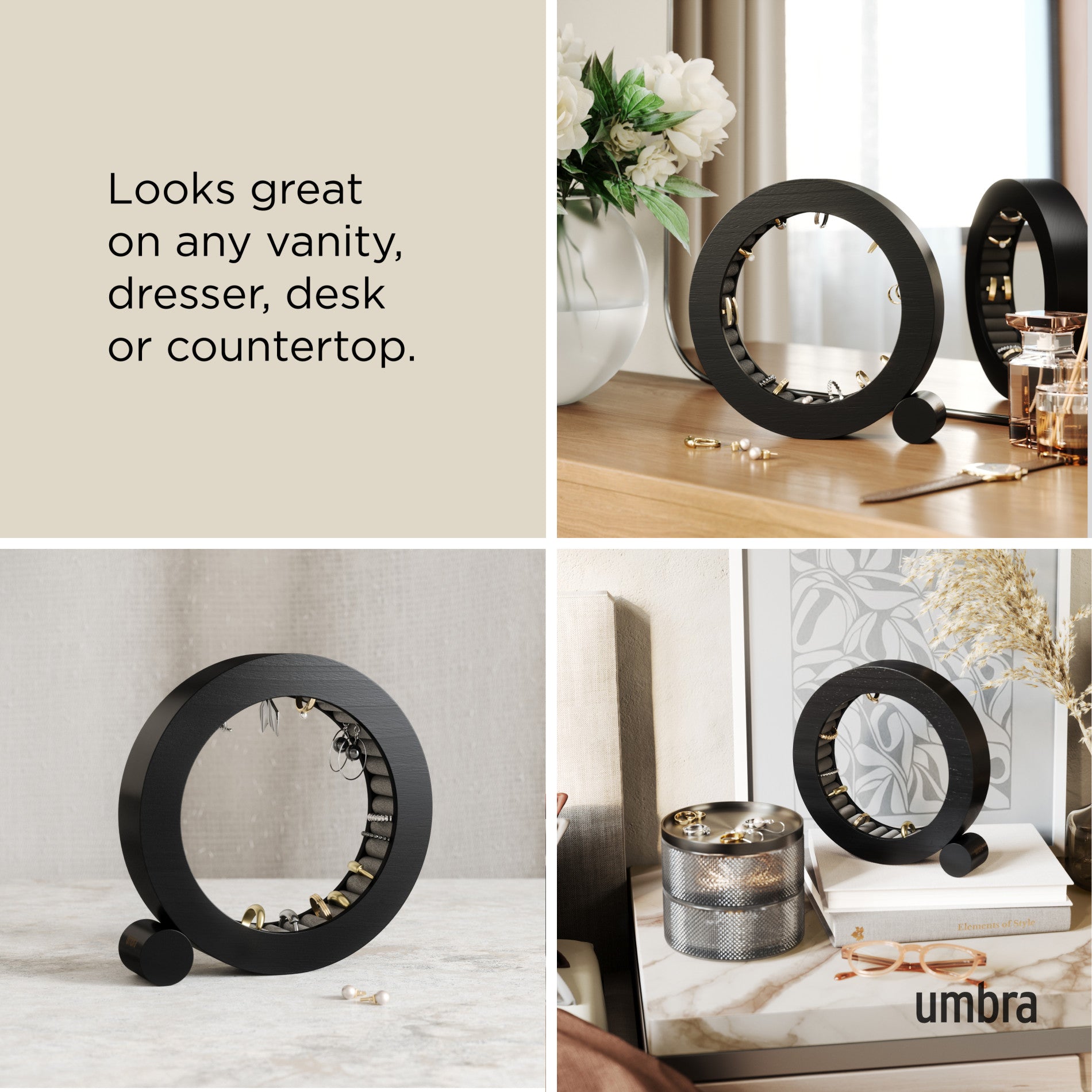 Stylish Ferris Jewelry Organizer for Travel