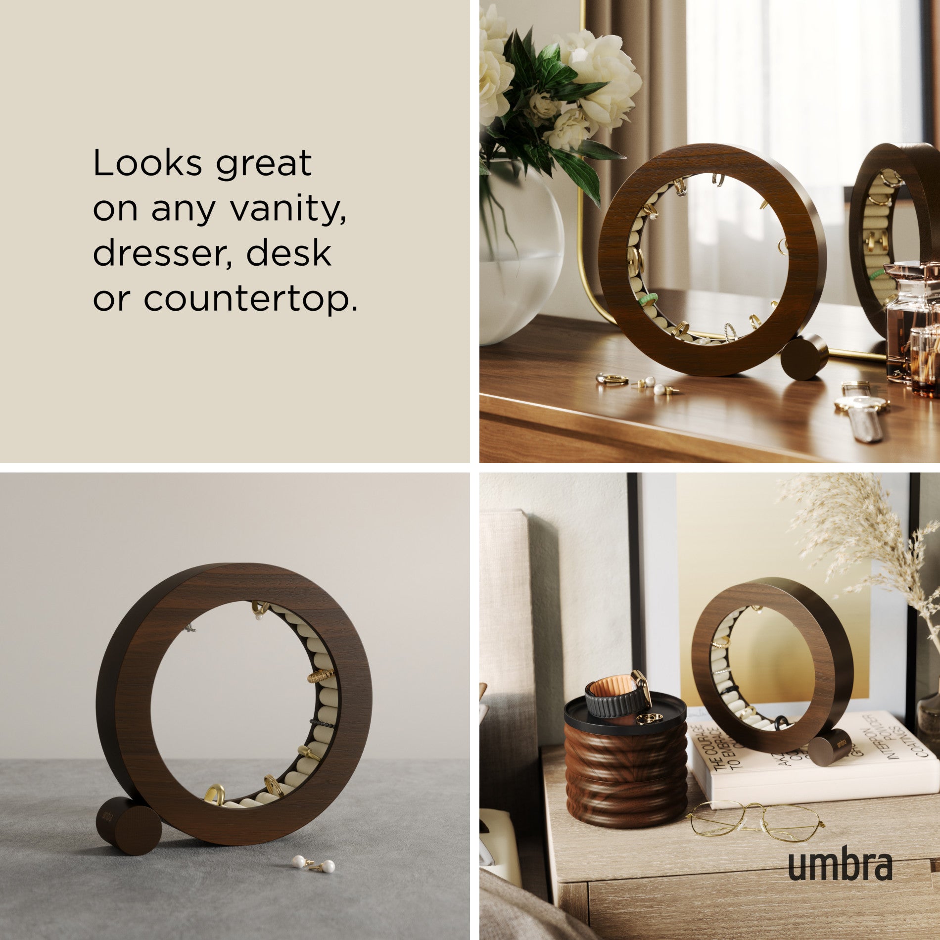 Stylish Ferris Jewelry Organizer for Travel