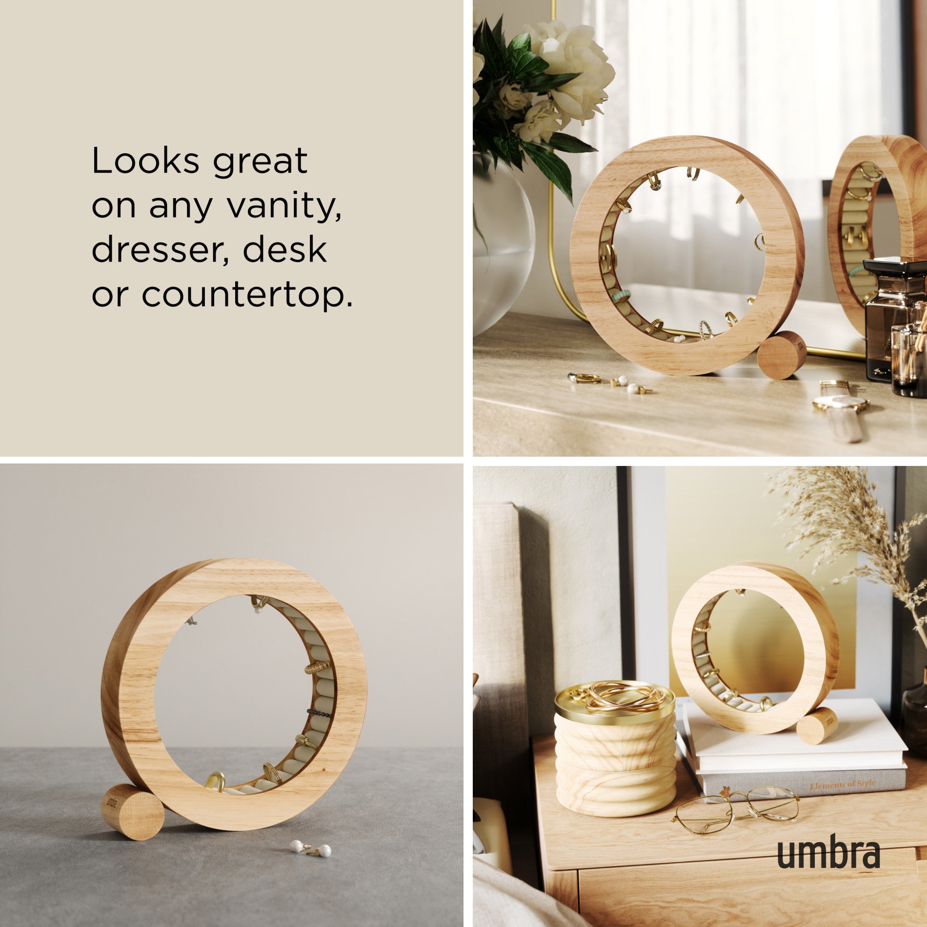 Stylish Ferris Jewelry Organizer for Travel