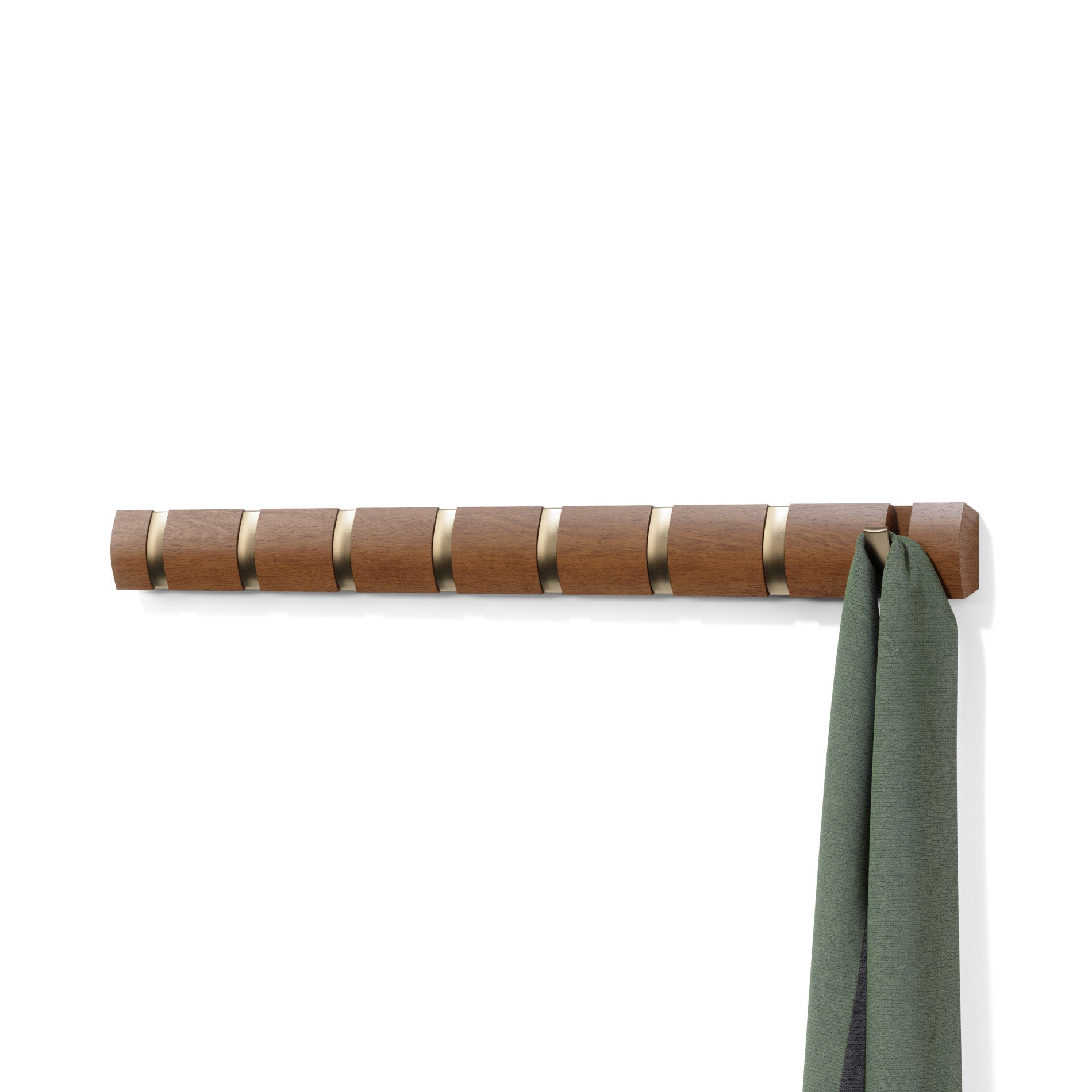 Flip 8 Wall Hook for Space-Saving Storage