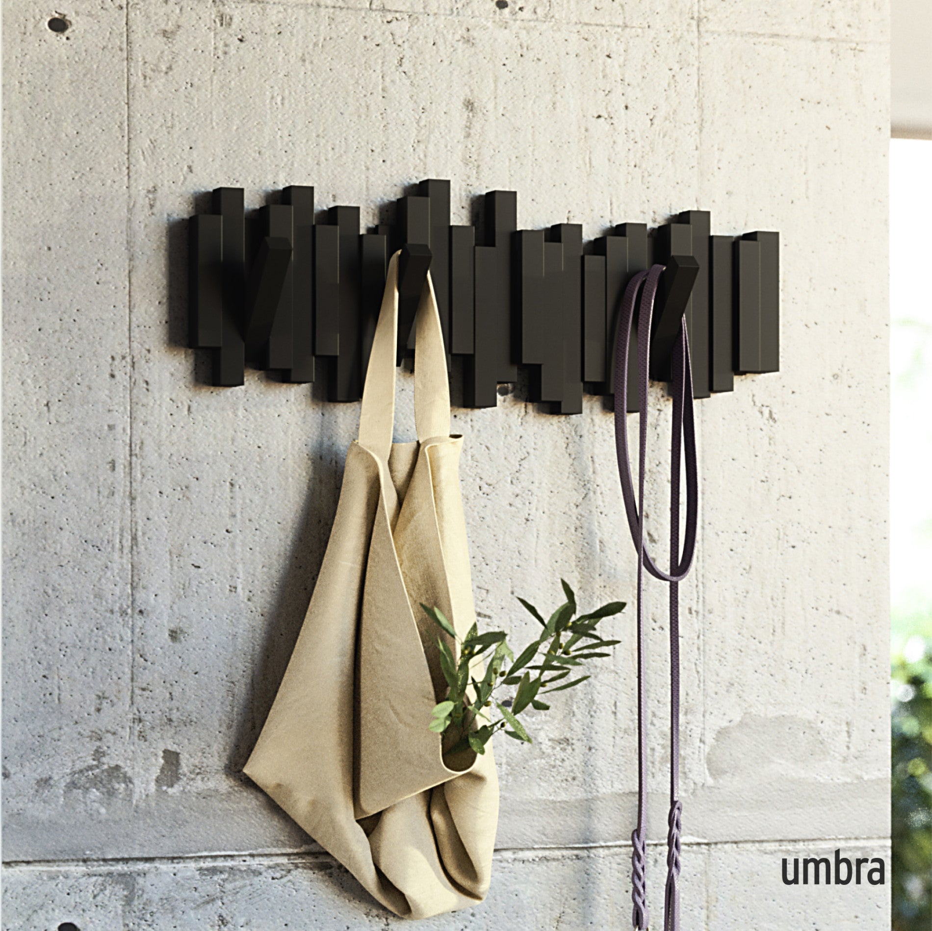 5-Pack Wall Hooks for Organizing
