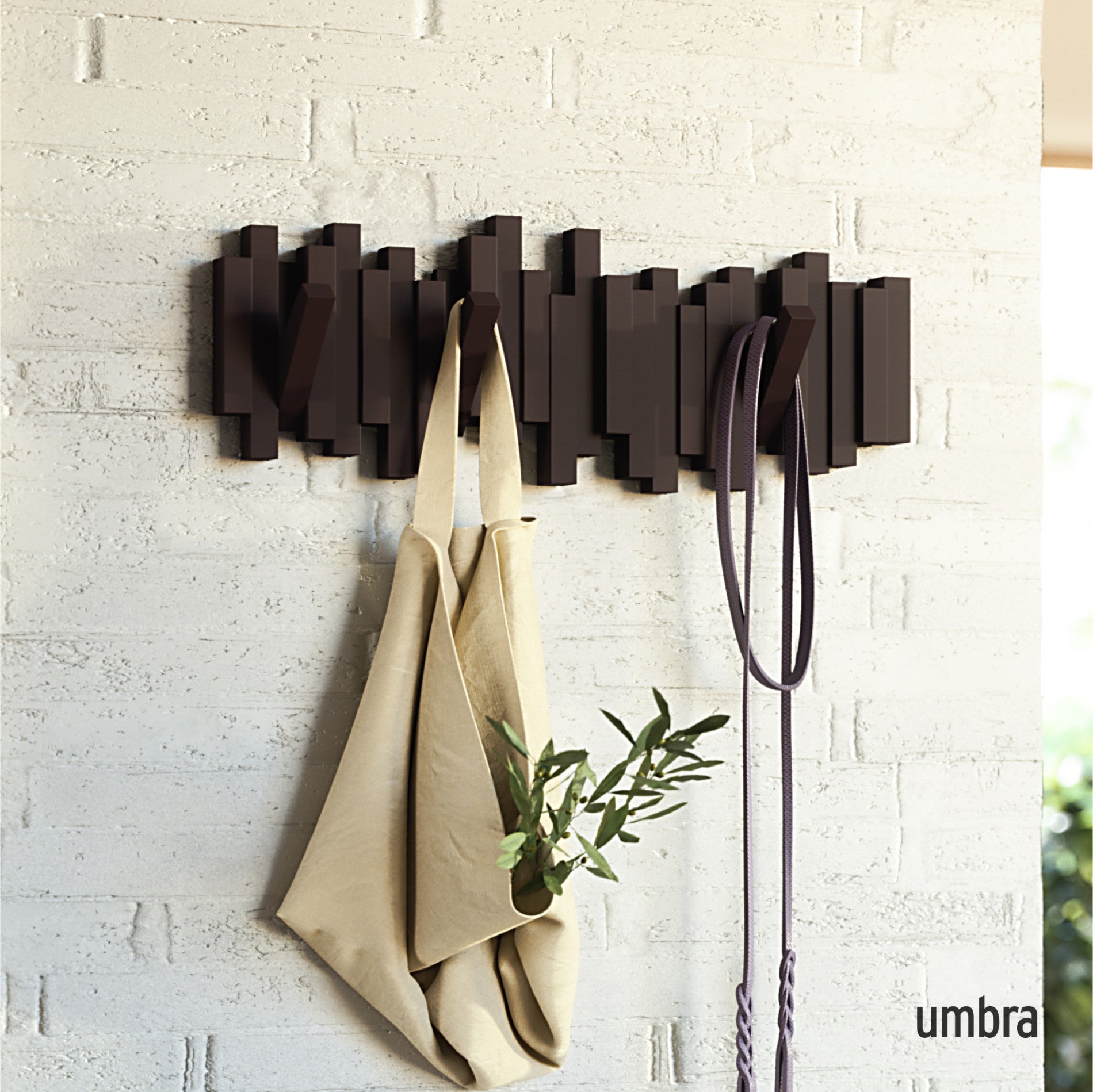 5-Pack Wall Hooks for Organizing