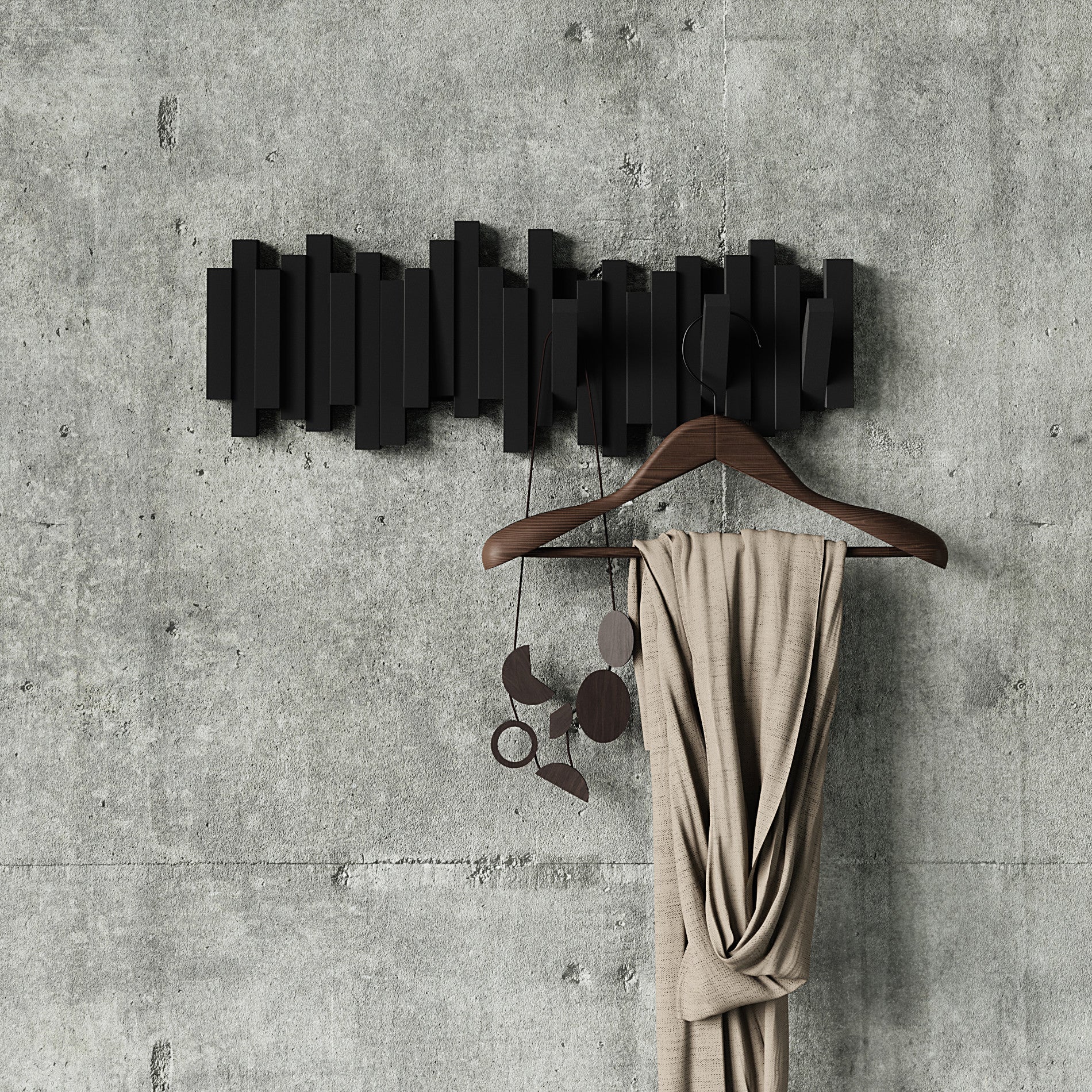 5-Pack Wall Hooks for Organizing