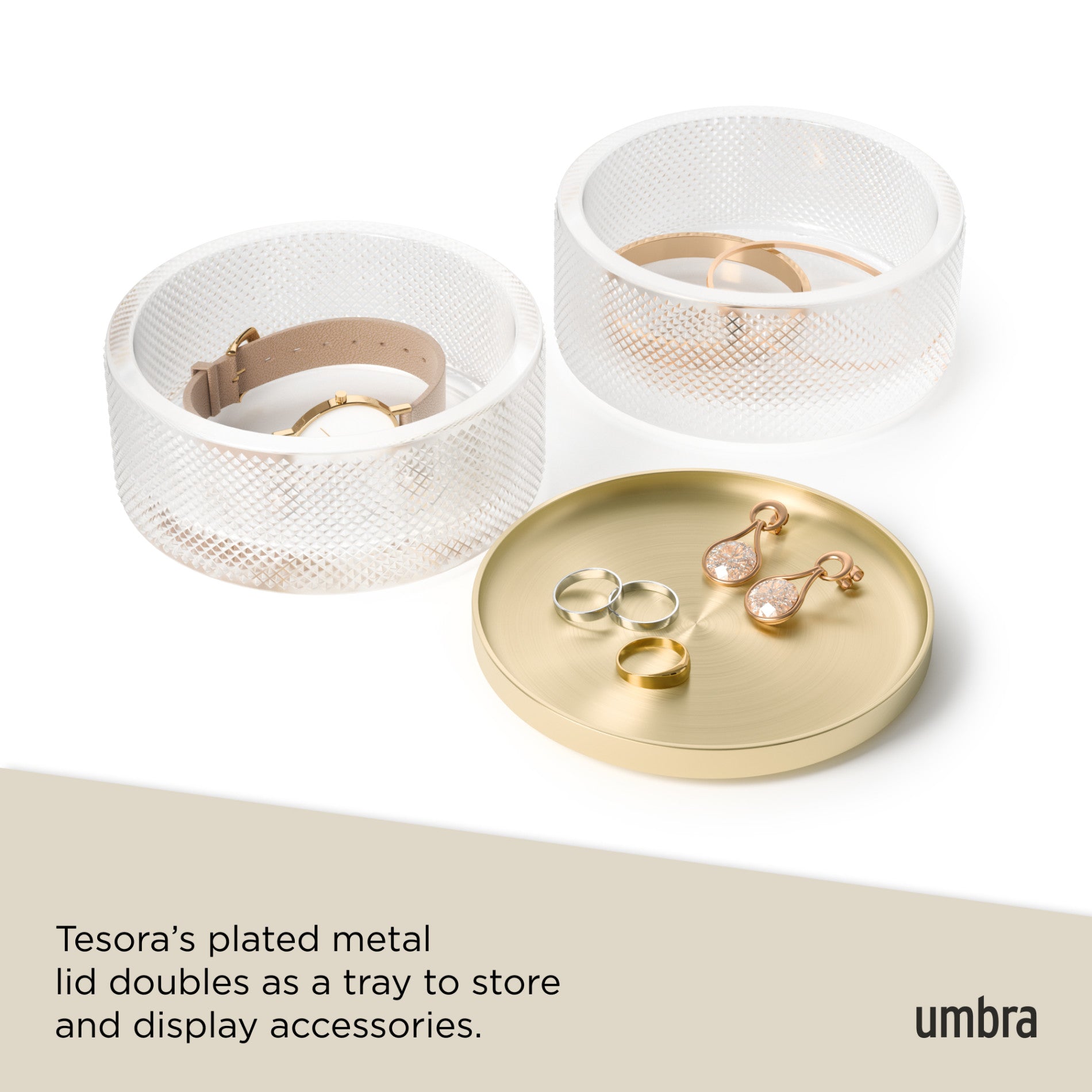 Tesora Jewelry Organizer Box for Storage