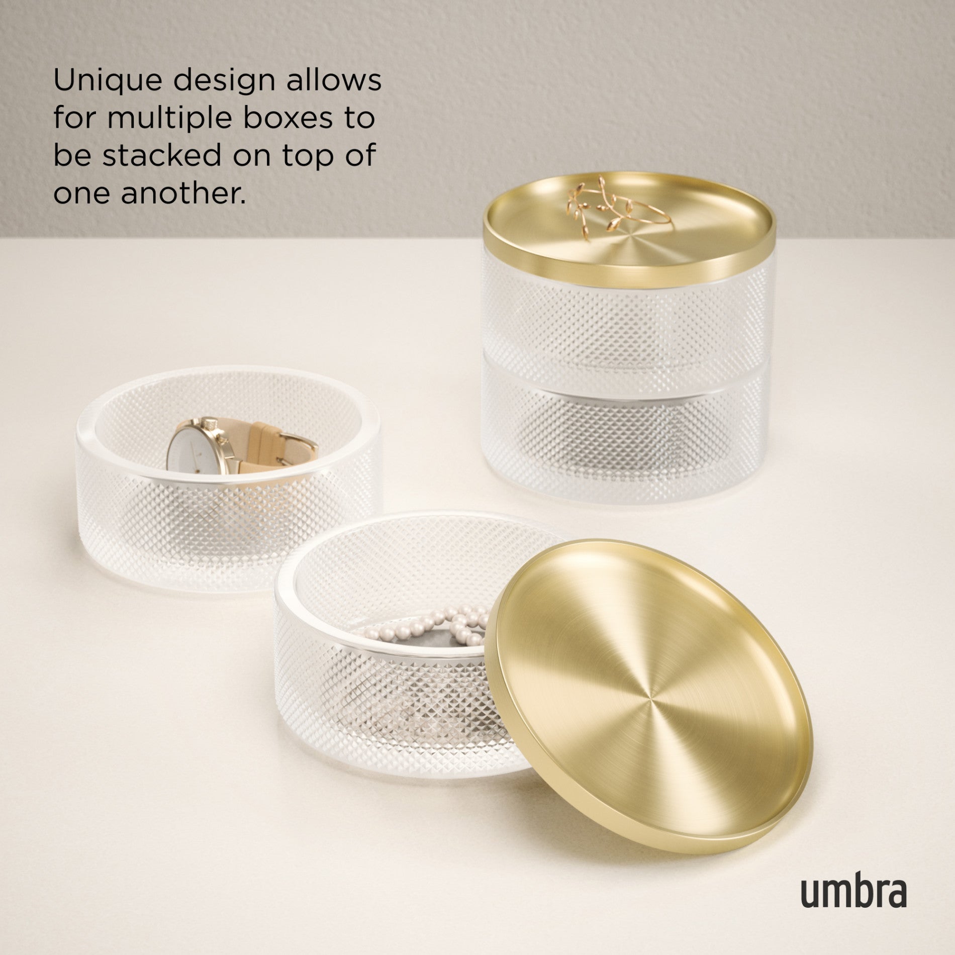 Tesora Jewelry Organizer Box for Storage