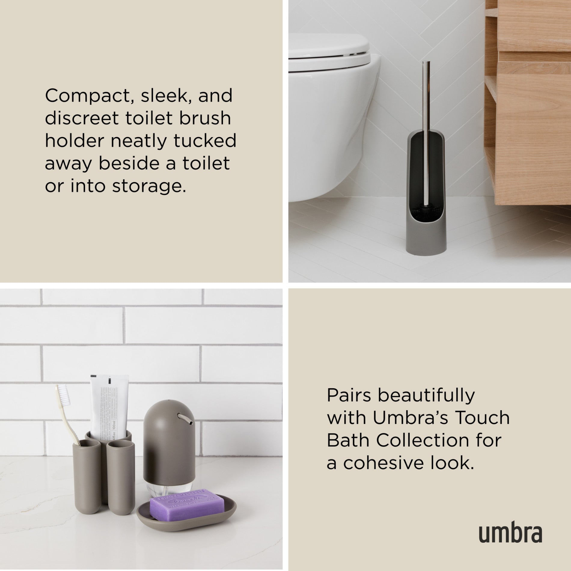 Touchless Toilet Brush for Hygienic Cleaning