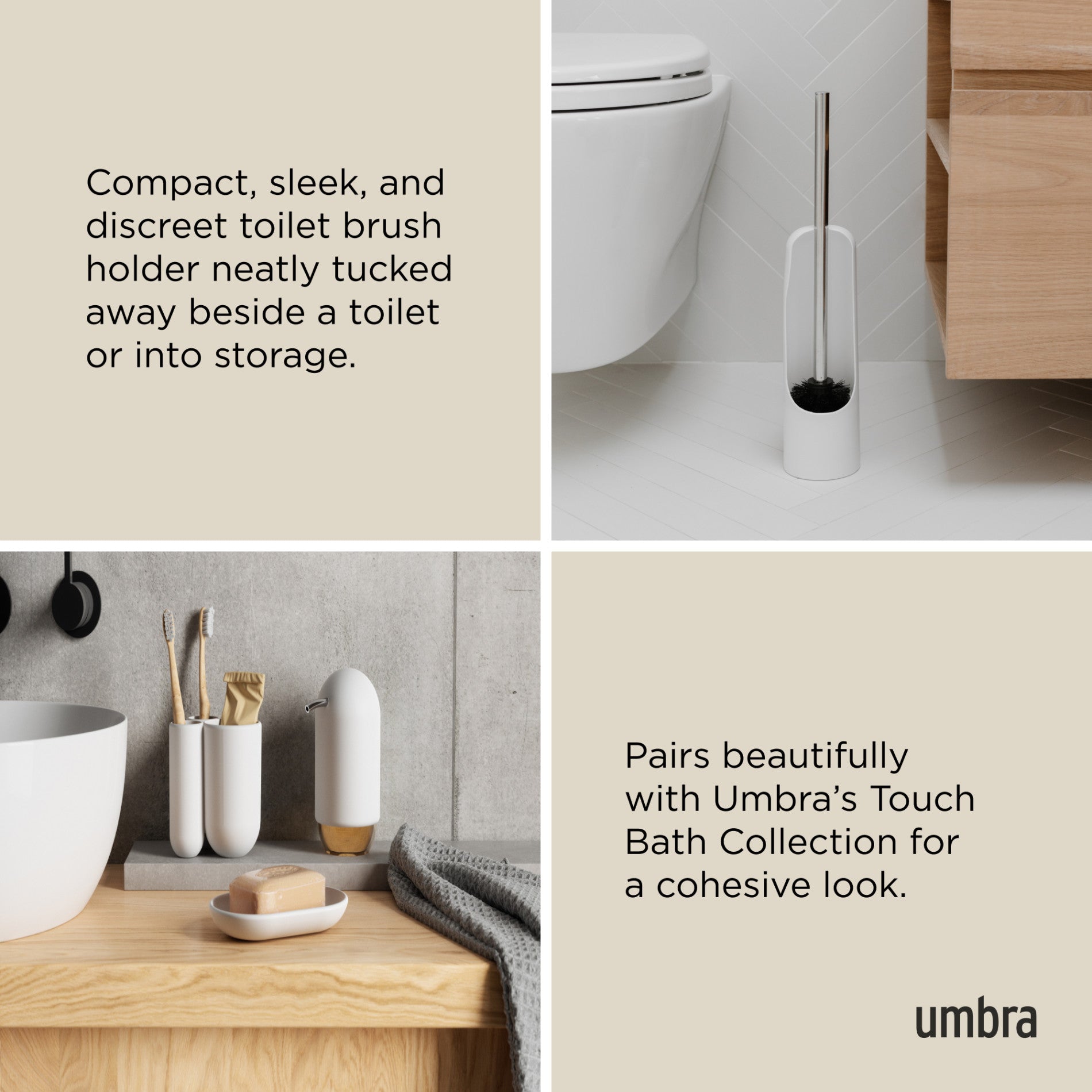 Touchless Toilet Brush for Hygienic Cleaning
