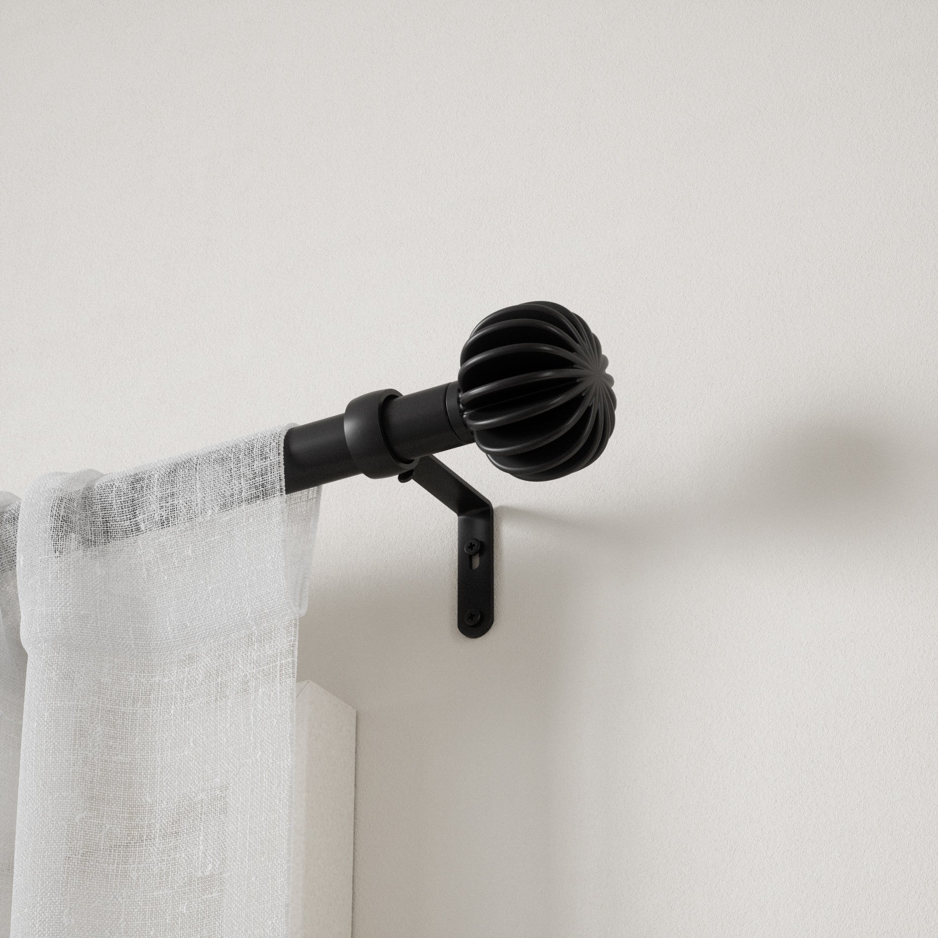 Finn Adjustable Curtain Rod for Home Decor