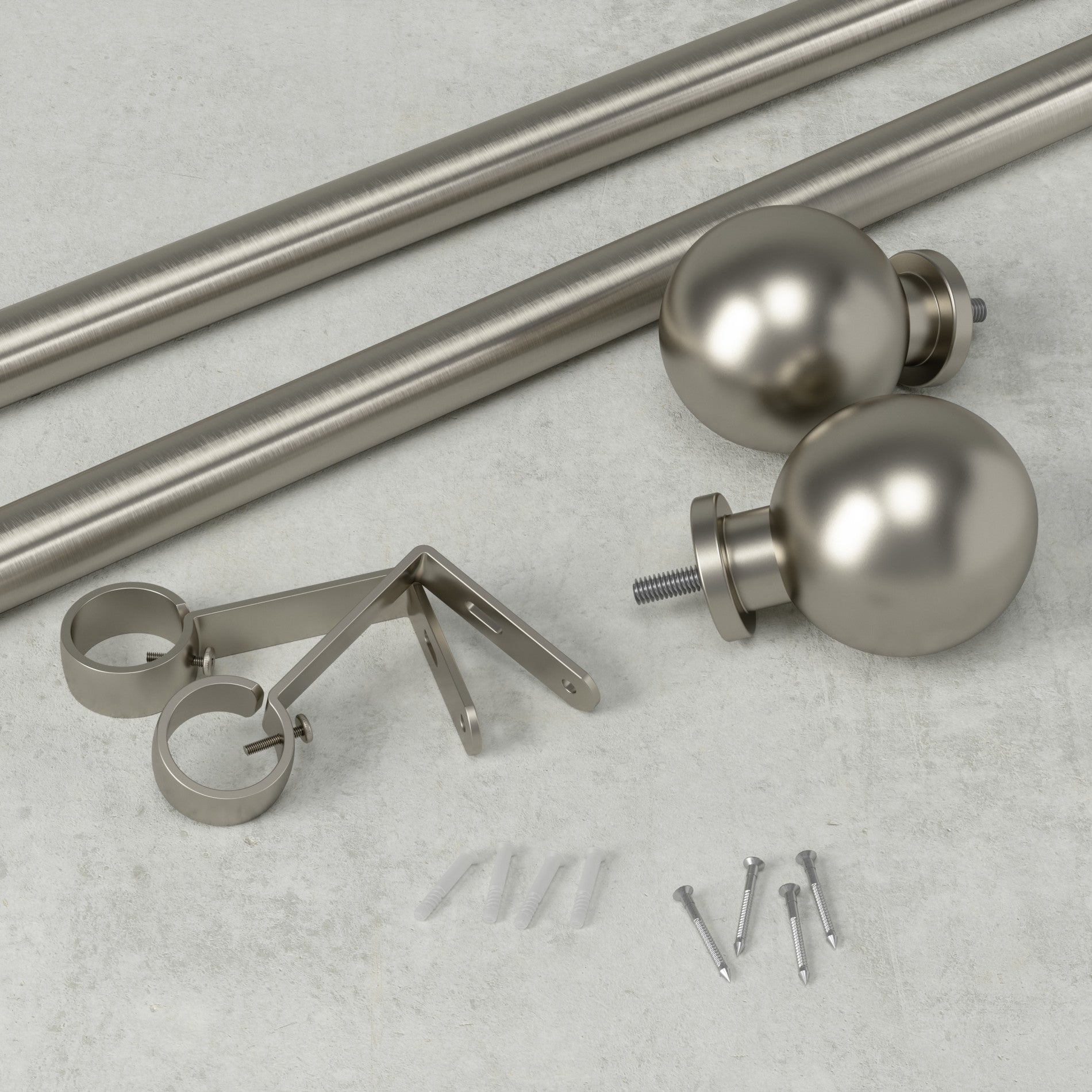 Bolas Curtain Rod for Stylish Window Dressing