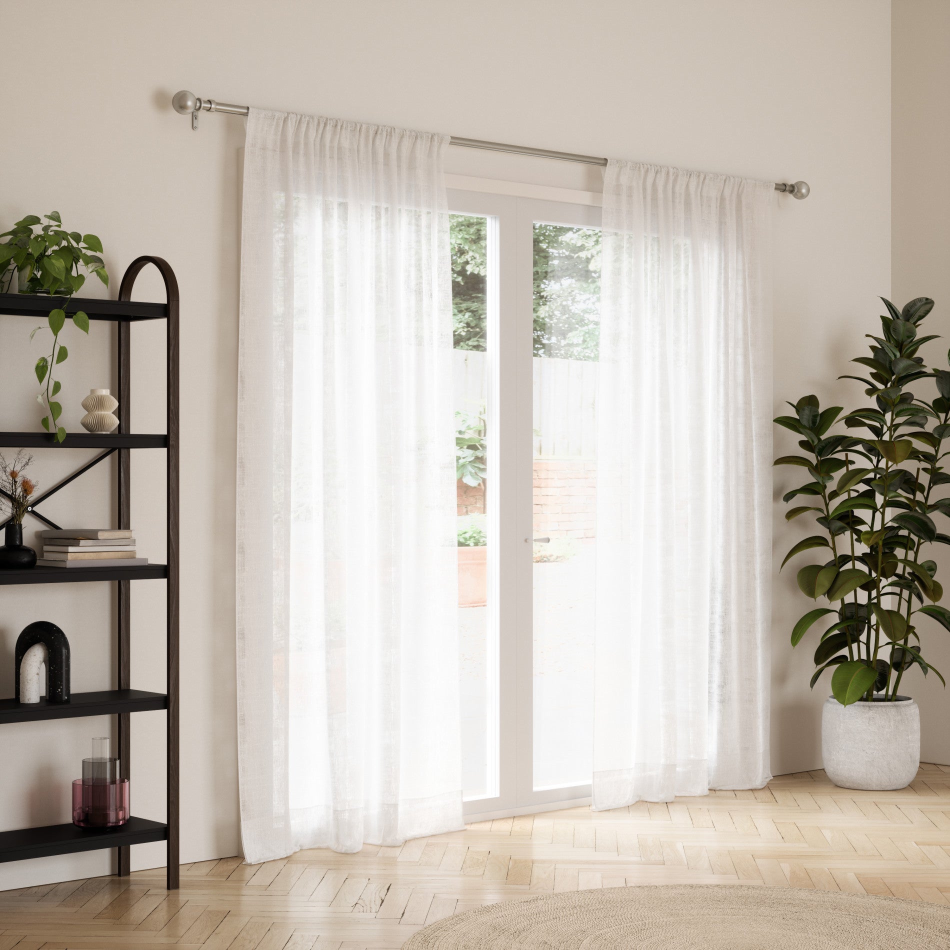 Bolas Curtain Rod for Stylish Window Dressing