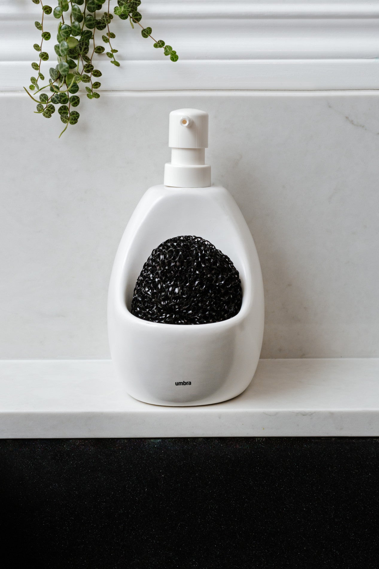 Joey Soap Dispenser with Scrub Brush