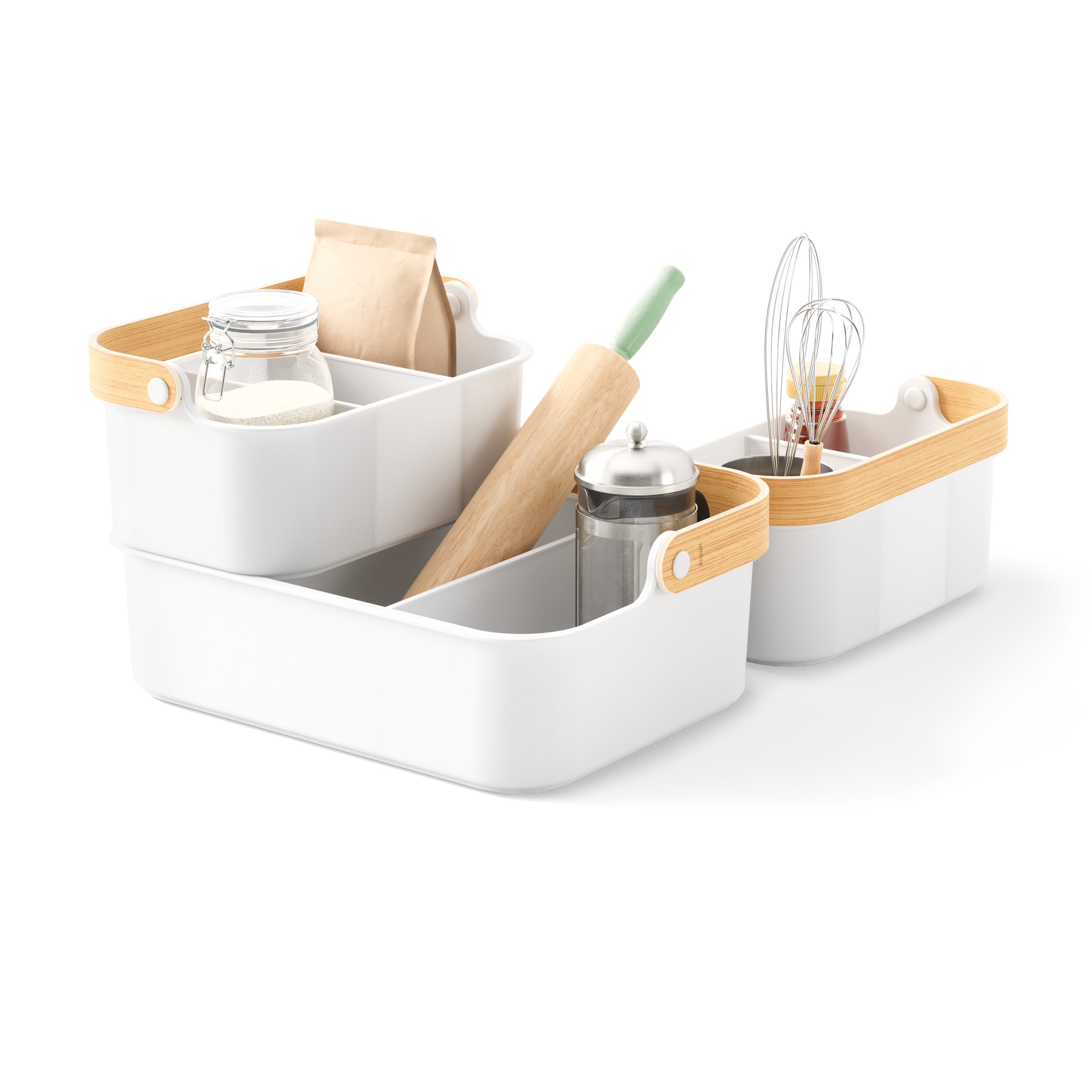 Bellwood Storage Bins - Space-Saving Organizer Set